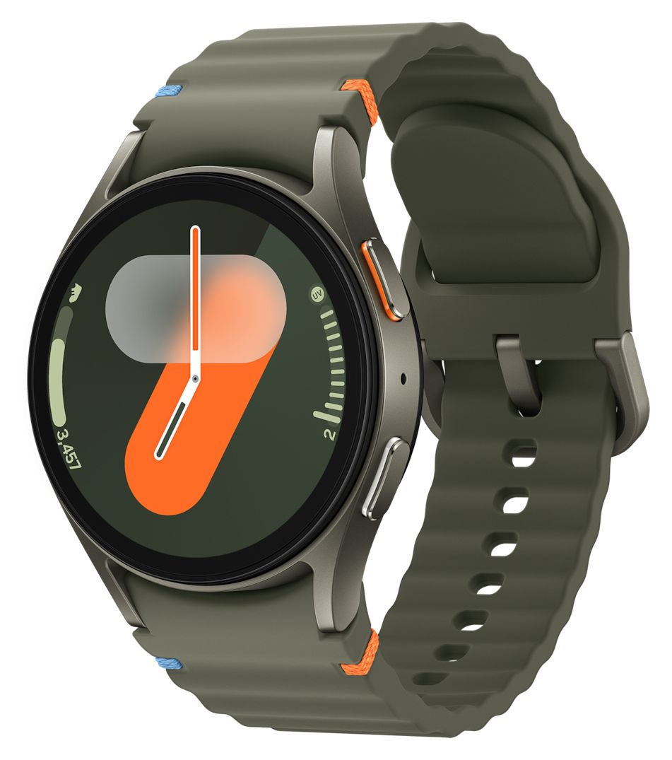 Galaxy Watch7 Digital 40 mm S/M Smartwatch Rund IP68 330 ppi  (Grün) 