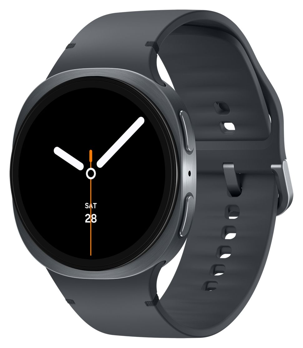 Galaxy Watch8 44 mm M/L Smartwatch Rund IP68 40 h  (Graphit) 