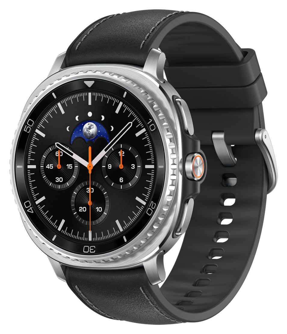 Galaxy Watch8 Digital 46 mm Smartwatch Rund IP68 30 h 327 ppi 4G  (Silber) 