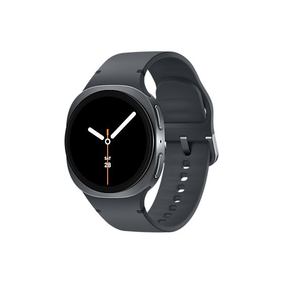 Galaxy Watch8 40 mm Smartwatch Rund IP68 327 ppi 4G  (Graphit) 