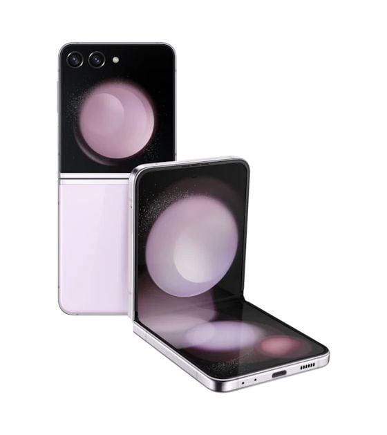 Galaxy Z Flip5 256 GB 5G Smartphone 17 cm (6.7 Zoll) Android 12 MP Dual Kamera Dual Sim  (Lavendel) 