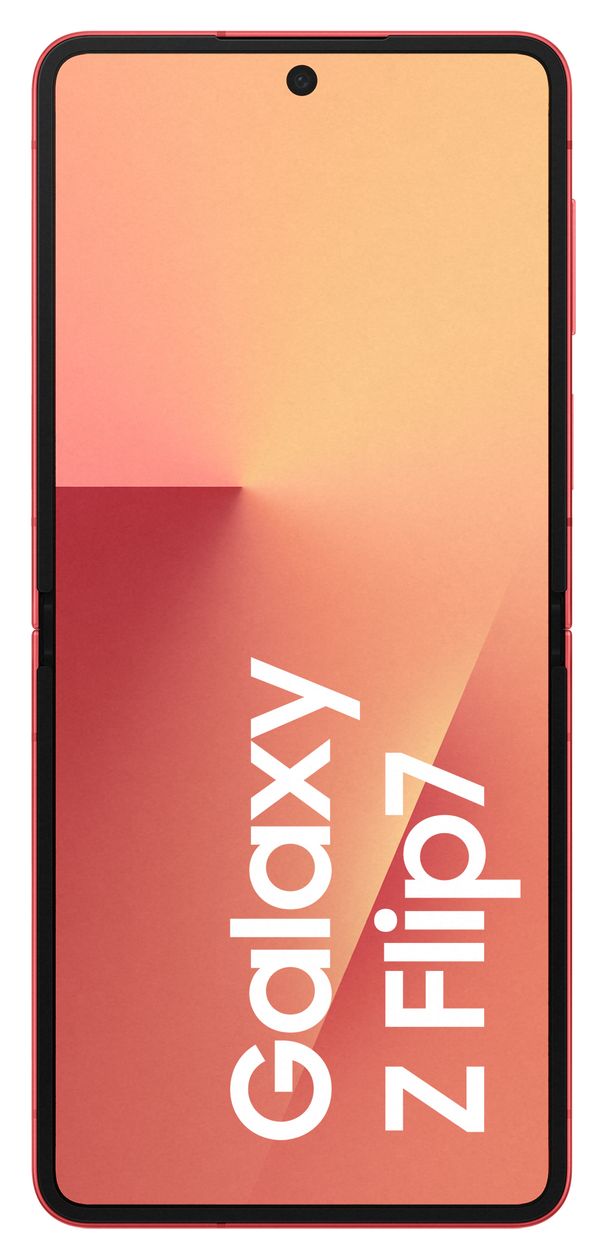 Galaxy Z Flip7 512 GB 5G Smartphone 17,5 cm (6.9 Zoll) 2,74 GHz Android 50 MP Dual Kamera Dual Sim WiFi 7 (Coralred) 