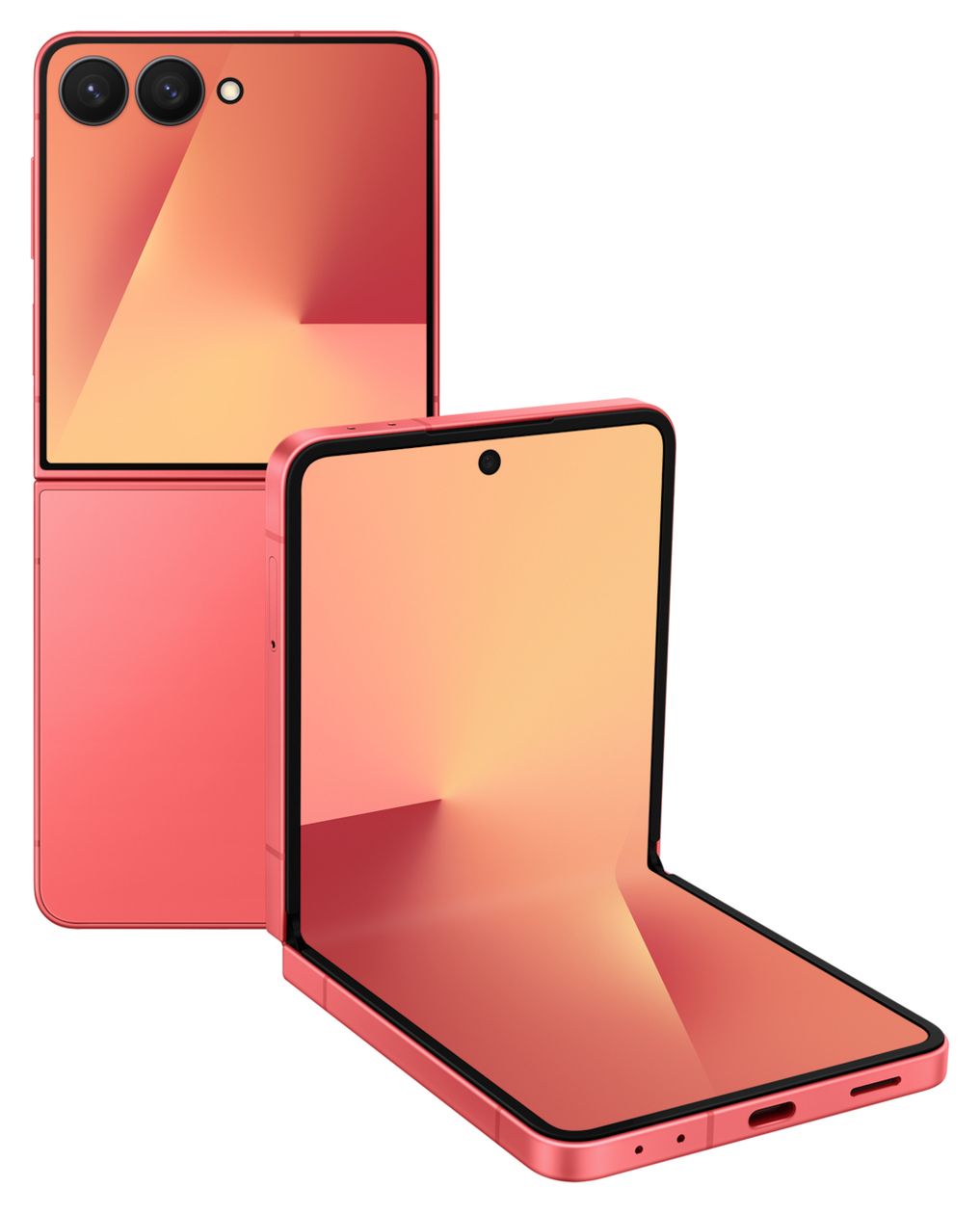 Galaxy Z Flip7 256 GB 5G Smartphone 17,5 cm (6.9 Zoll) 2,74 GHz Android 50 MP Dual Kamera Dual Sim WiFi 7 (Coralred) 