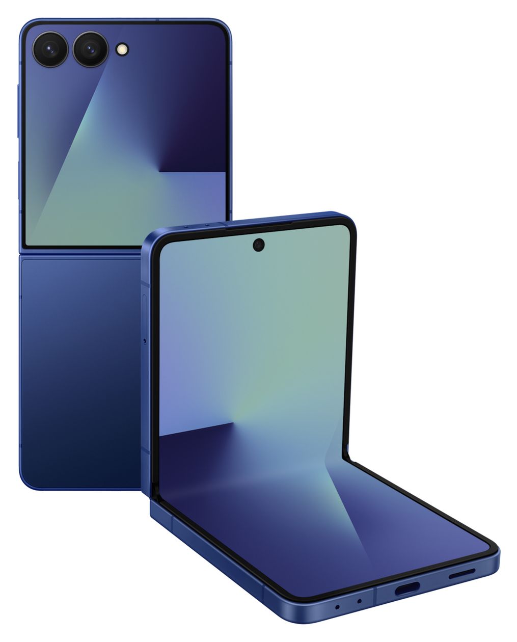 Galaxy Z Flip7 512 GB 5G Smartphone 17,5 cm (6.9 Zoll) 2,74 GHz Android 50 MP Dual Kamera Dual Sim WiFi 7 (Blue Shadow) 