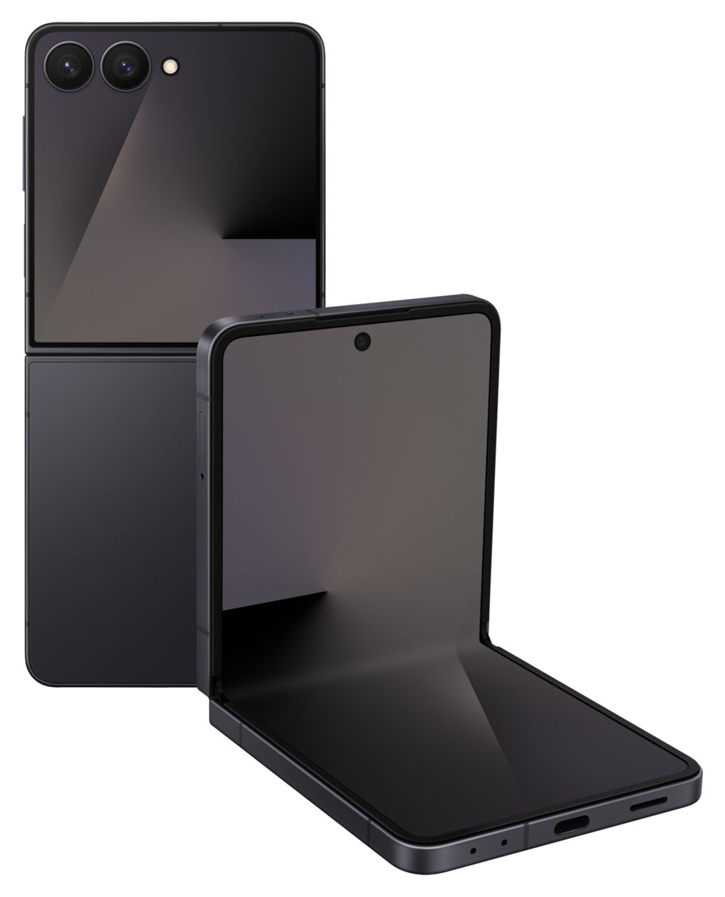 Galaxy Z Flip7 256 GB 5G Smartphone 17,5 cm (6.9 Zoll) 2,74 GHz Android 50 MP Dual Kamera Dual Sim WiFi 7 (Jetblack) 
