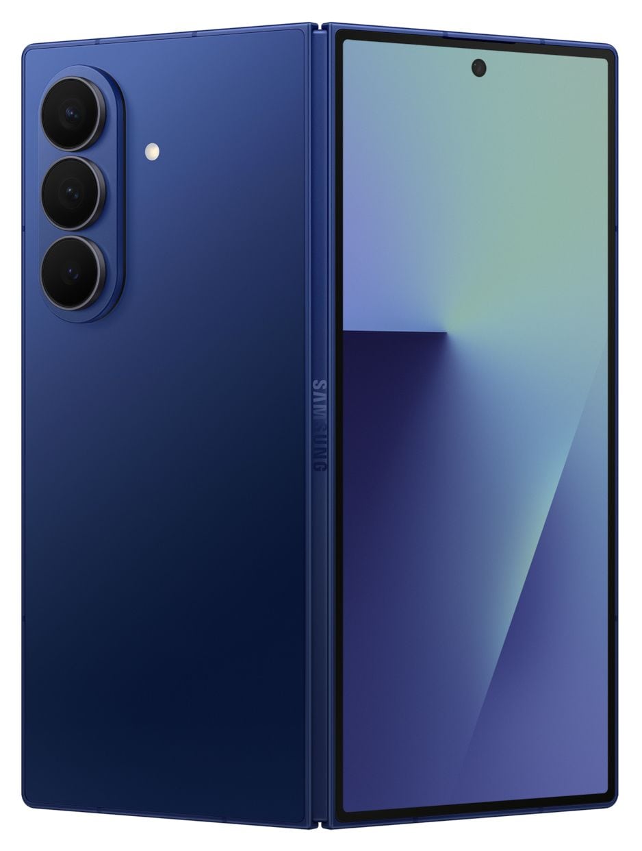 Galaxy Z Fold7 256 GB 5G Smartphone 20,3 cm (8 Zoll) 3,5 GHz Android 200 MP Dreifach Kamera Dual Sim WiFi 7 (Blue Shadow) 