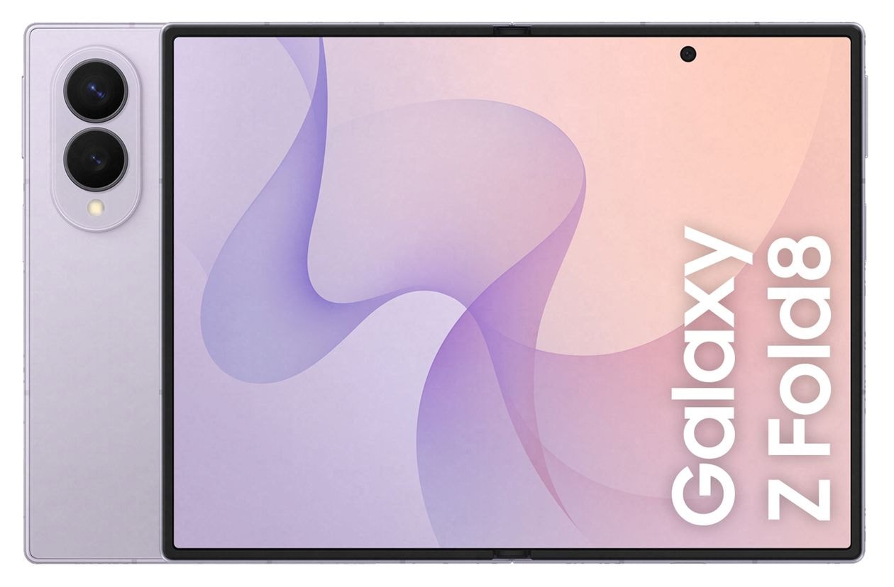 Galaxy Z Fold8 512 GB 5G Smartphone 19,3 cm (7.6 Zoll) Android 50 MP Dual Kamera Dual Sim WiFi 7  (Lavendel) 
