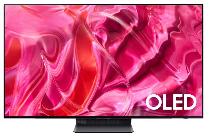 GQ55S94CAT von OLED (55 Fernseher expert EEK: Ultra Samsung Technomarkt 4K (Schwarz) cm Zoll) 139,7 G HD
