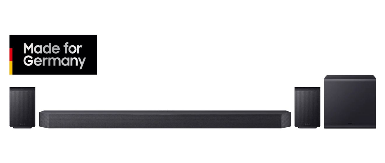 HW-Q995GF/ZG Soundbar 11.1.4 Kanäle  (Titan, Schwarz) 