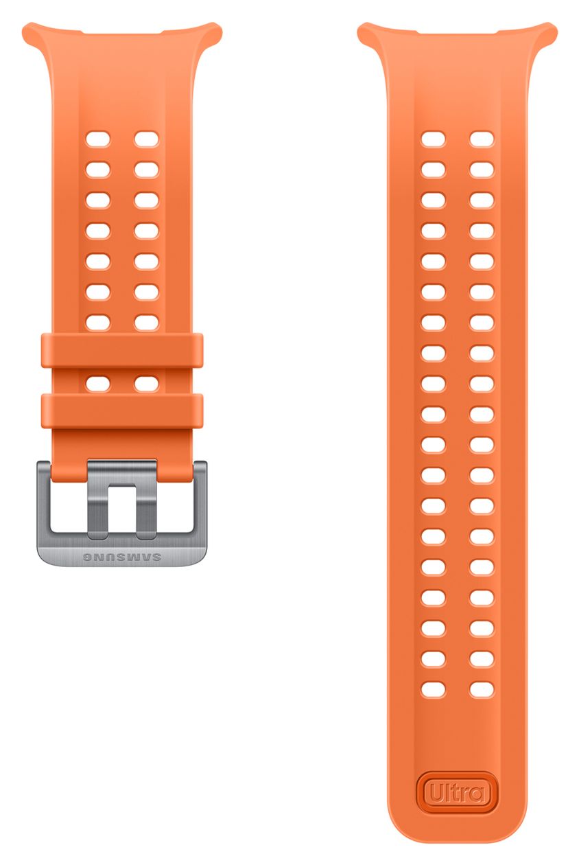 Marine Band Armband  50 mm Samsung Galaxy Watch Ultra2  (Orange) 