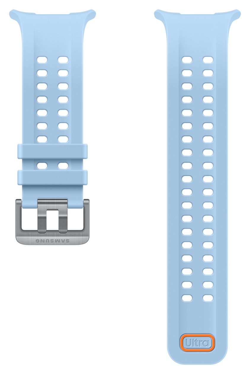 Marine Band Armband  50 mm Samsung Galaxy Watch Ultra2  (Blau) 