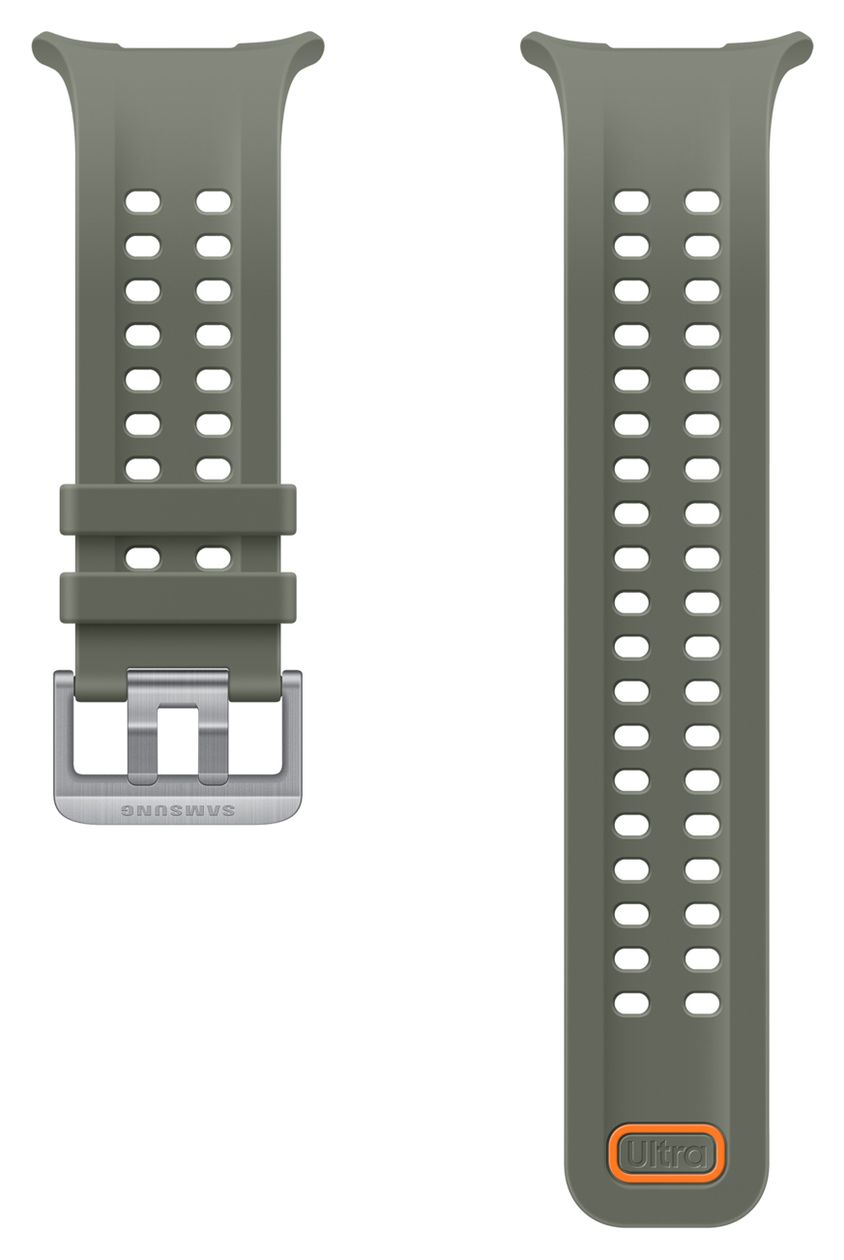 Marine Band Armband  50 mm Samsung Galaxy Watch Ultra2  (Olive) 