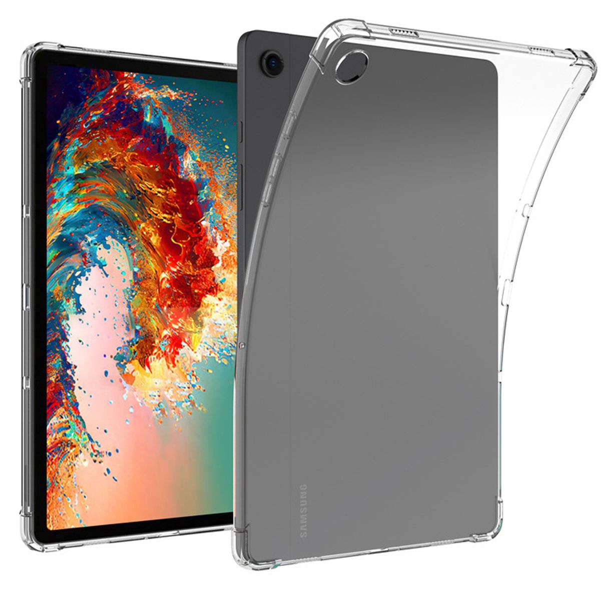 Mobeen Clear Cover für Samsung Galaxy Tab A11+ bis 27,9 cm (11") (Transparent) 