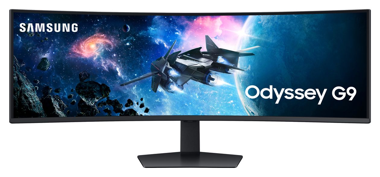 Odyssey G9 LS49CG954EUXEN Quad HD Monitor 124,5 cm (49 Zoll) 32:9 1 ms 450 cd/m²  (Schwarz) 