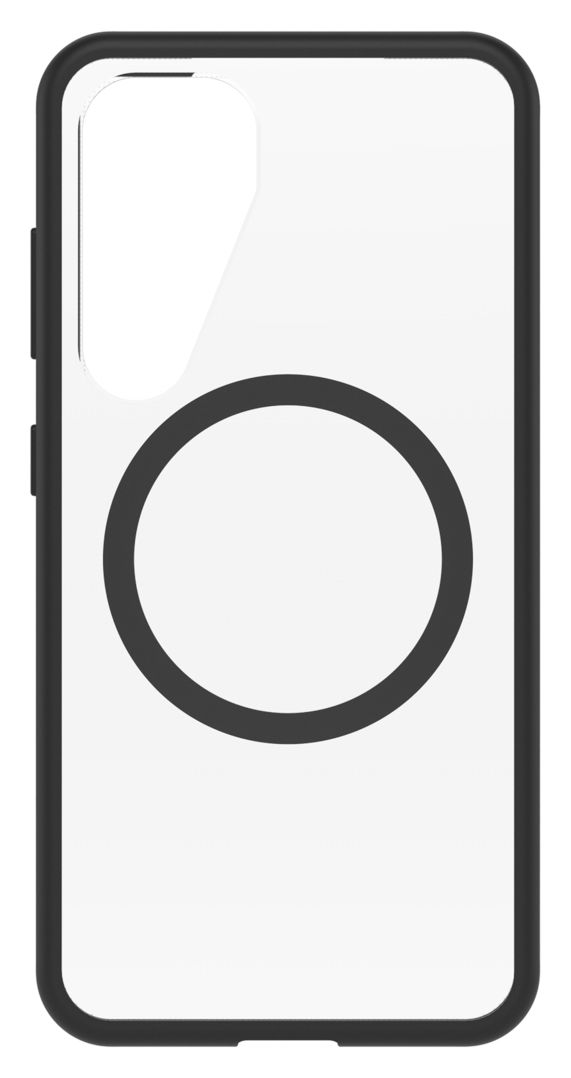 OtterBox React Magnet Case Cover für Samsung Galaxy S25 (Schwarz, Transparent) 