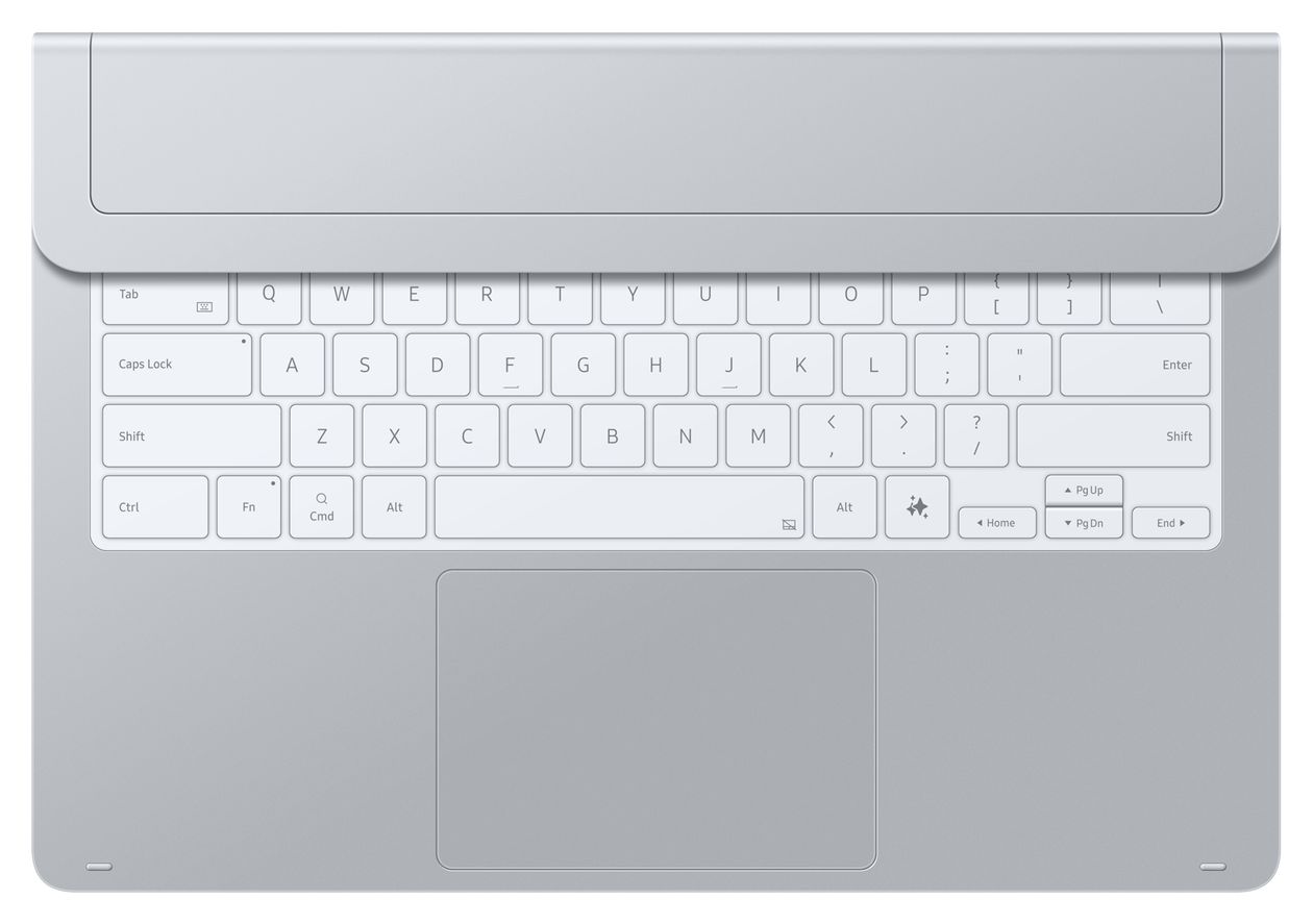 Pro Keyboard für Samsung Galaxy Tab S11 Ultra  (Silber) 