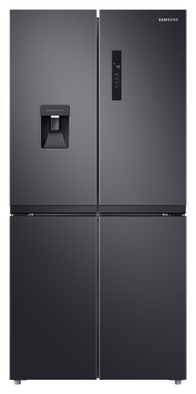 RF48A401EB4EF Side-by-Side Kühl-/ Gefrierkombination French Door 298 kWh NoFrost 1793 mm x 833 mm  (Anthrazit) 