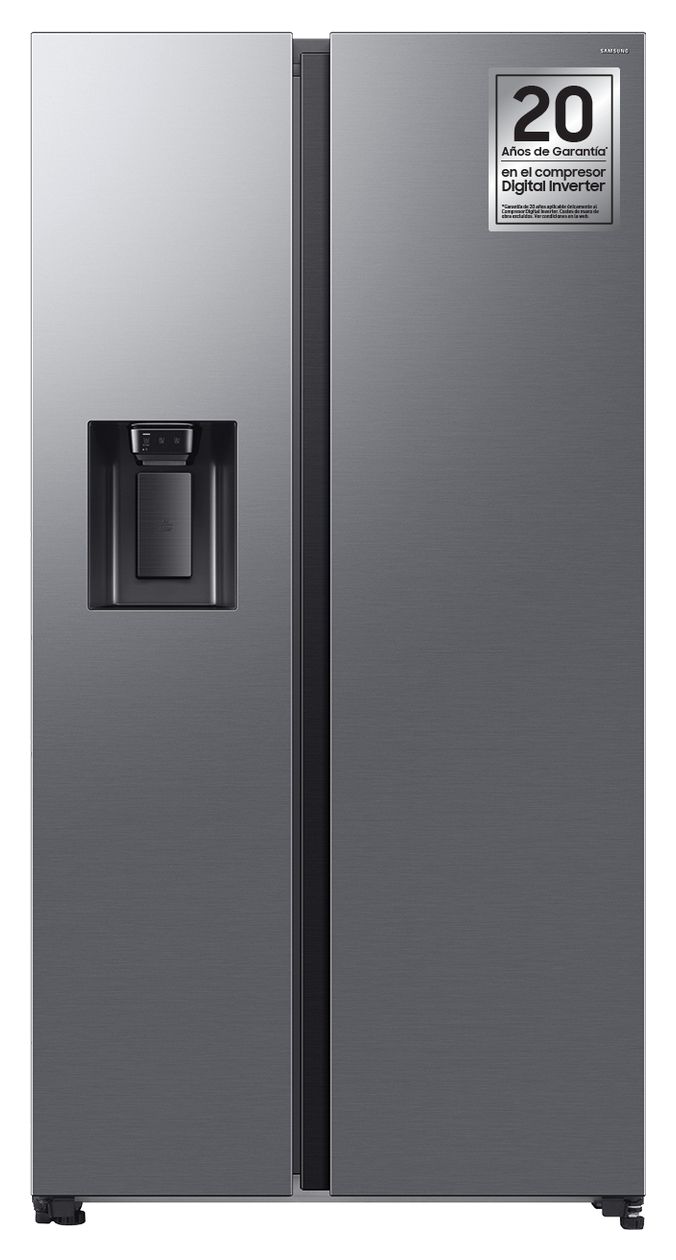 RS70F65KDT Side-by-Side Kühl-/ Gefrierkombination 420 l / 220 l 279 kWh 1780 mm x 912 mm  (Edelstahl) 