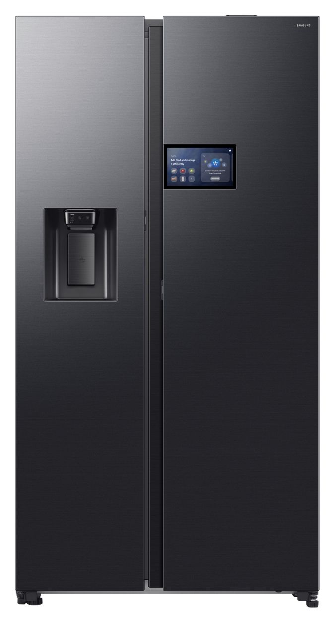 RS90F64EDF Side-by-Side Kühl-/ Gefrierkombination 420 l / 220 l 349 kWh NoFrost 1780 mm x 912 mm  (Schwarz) 