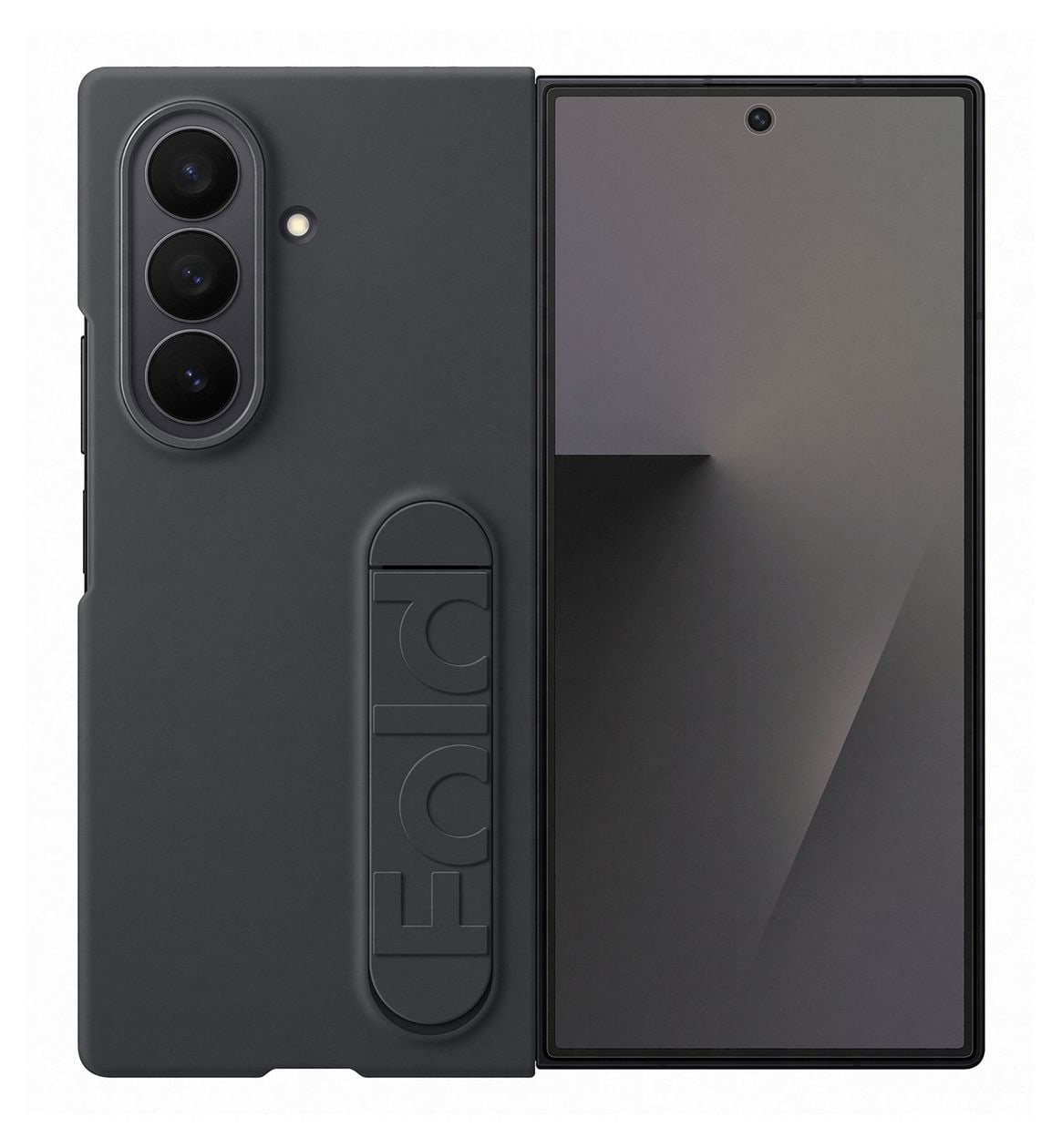 Silicone Case Cover für Galaxy Z Fold7 (Schwarz) 