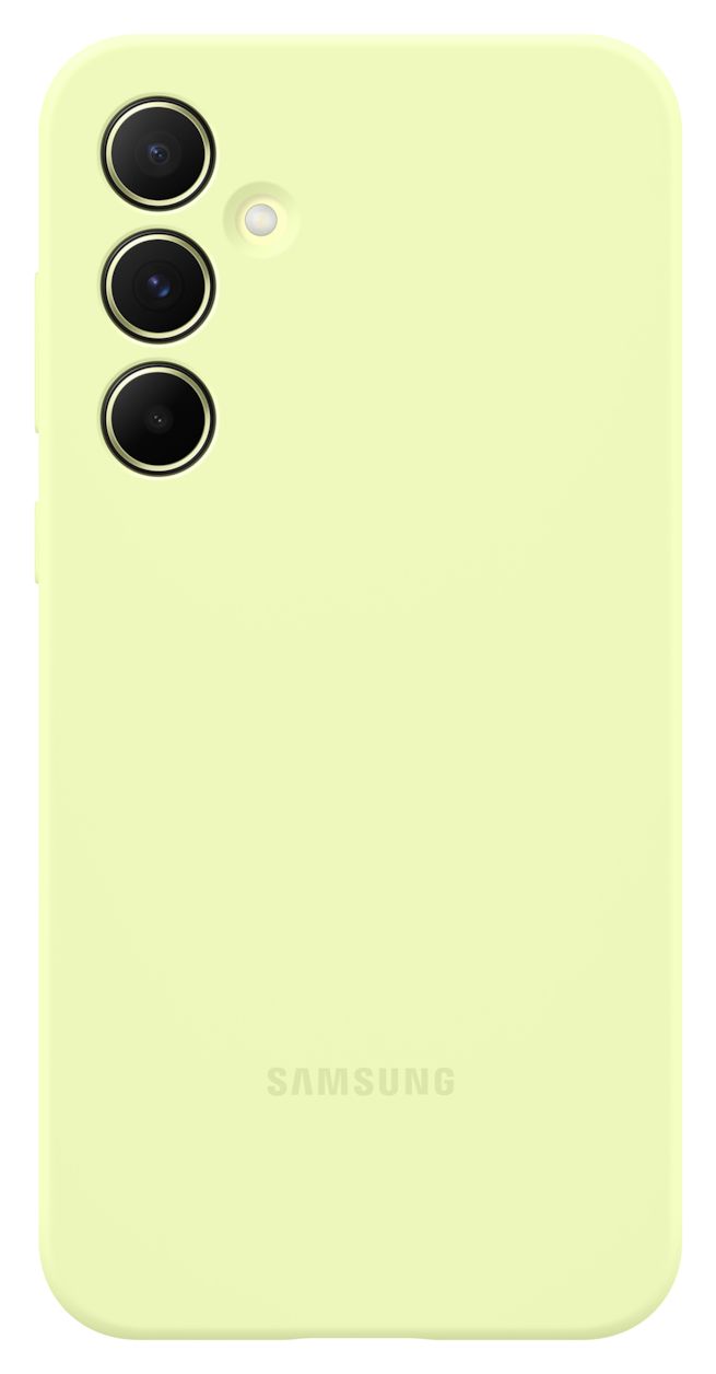 Silicone Case Cover für Samsung Galaxy A55 5G (Limette) 