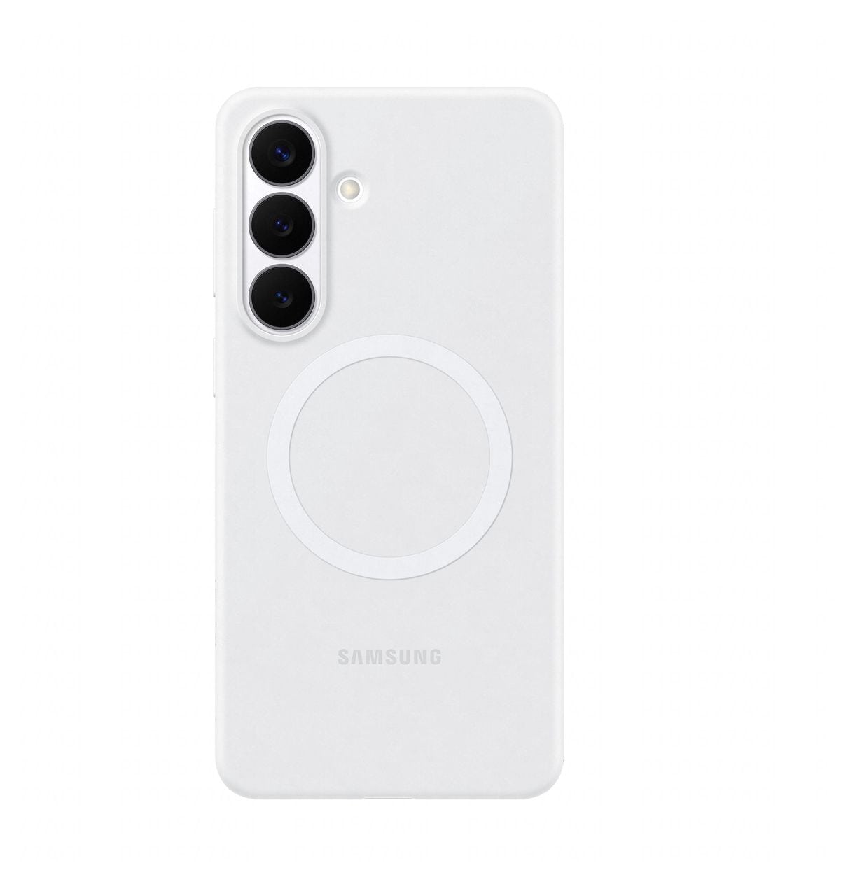 Silicone Magnet Case Cover für Samsung Samsung S26 Plus  (Weiß) 