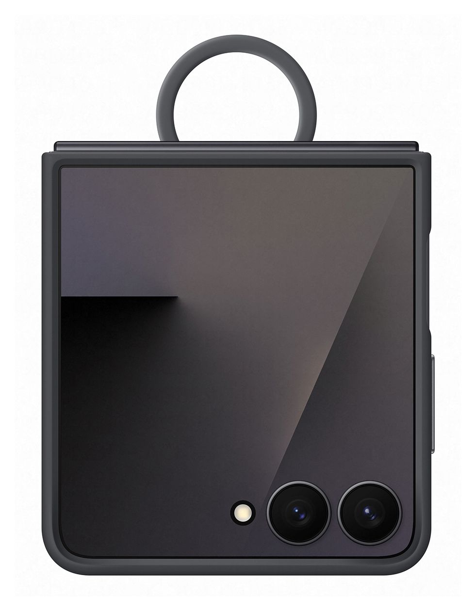 Silicone Ring Case Cover für Samsung Samsung  (Schwarz) 