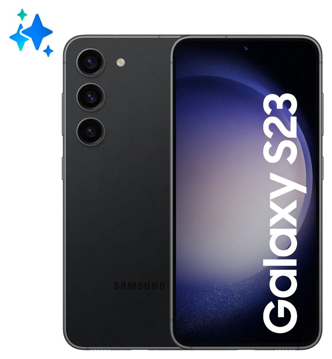 Galaxy S23 128 GB 5G Smartphone 15,5 cm (6.1 Zoll) Android 50 MP Dreifach Kamera Dual Sim (Phantom Black) 