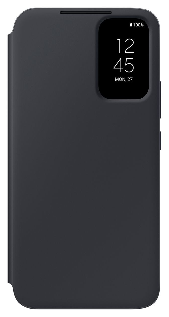 Smart View Wallet Case Geldbörsenhülle für Samsung Galaxy A34  (Schwarz) 