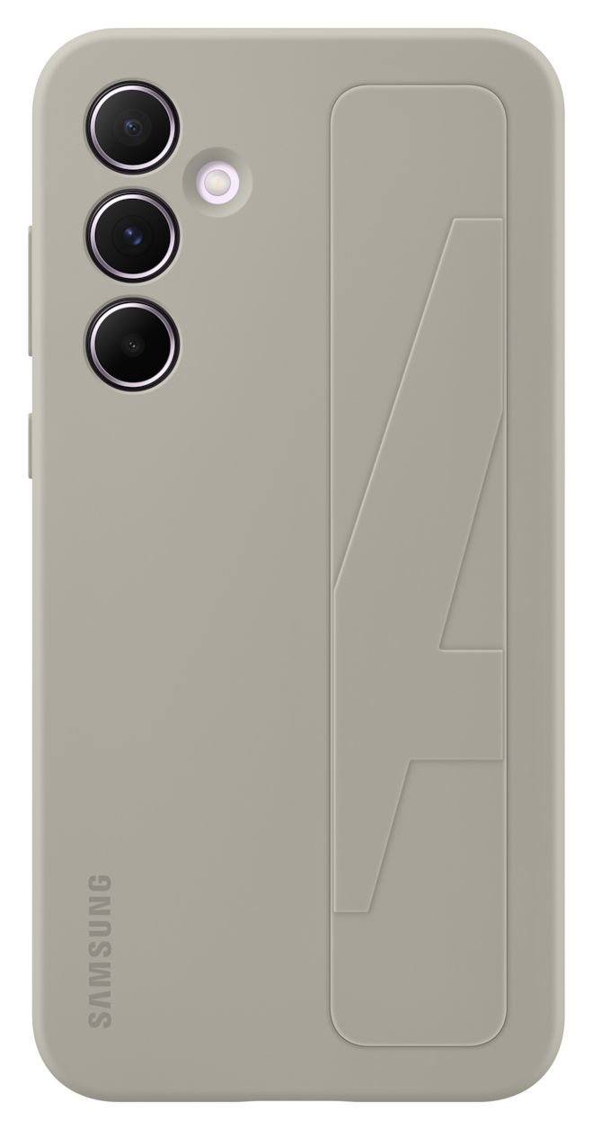 Standing Grip Cover für Samsung Galaxy A55  (Grau) 