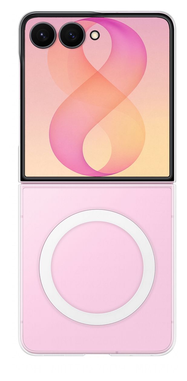Ultra Clear Magnet Case Cover für Samsung Z Flip8  (Transparent) 