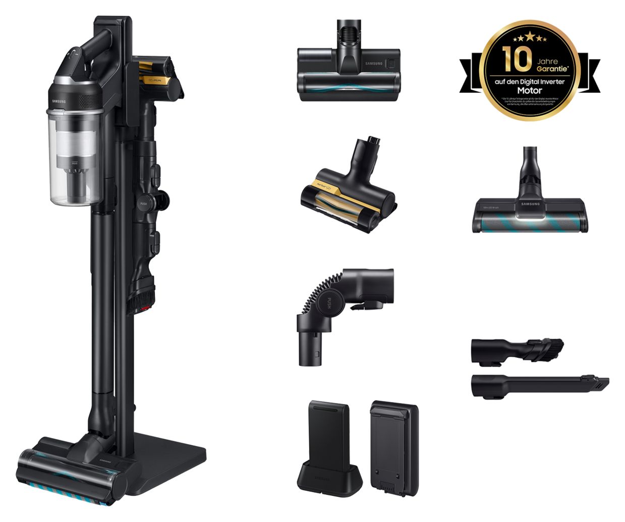 VS70H28HEK Jet 95S Akku+ CompleteClean mit Standing Station Handstaubsauger 