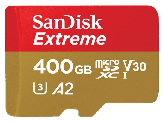 Extreme A2 MicroSDXC Speicherkarte 400 GB Class 3 (U3) 