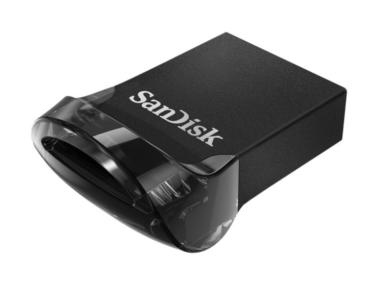 Cruzer Ultra Fit USB Typ-A Stick 64 GB  (Schwarz) 