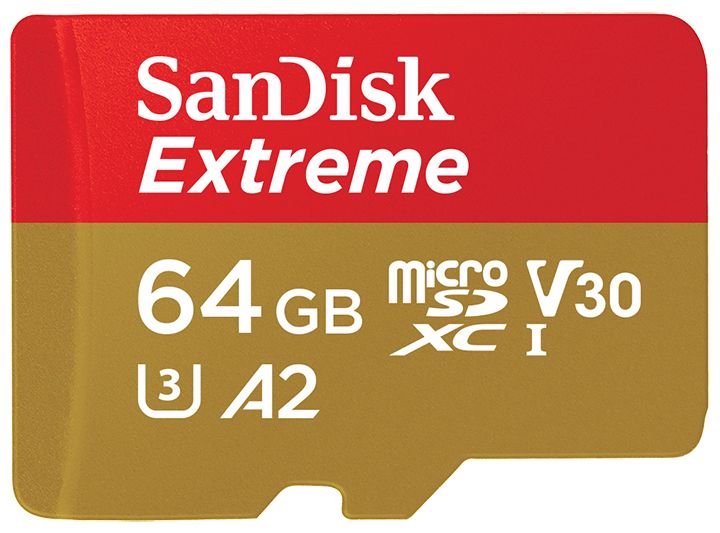 Extreme A2 MicroSDXC Speicherkarte 64 GB Class 3 (U3) Klasse 3 