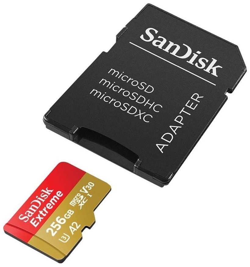 Extreme A2 MicroSDXC Speicherkarte 256 GB Class 3 (U3) Klasse 3 