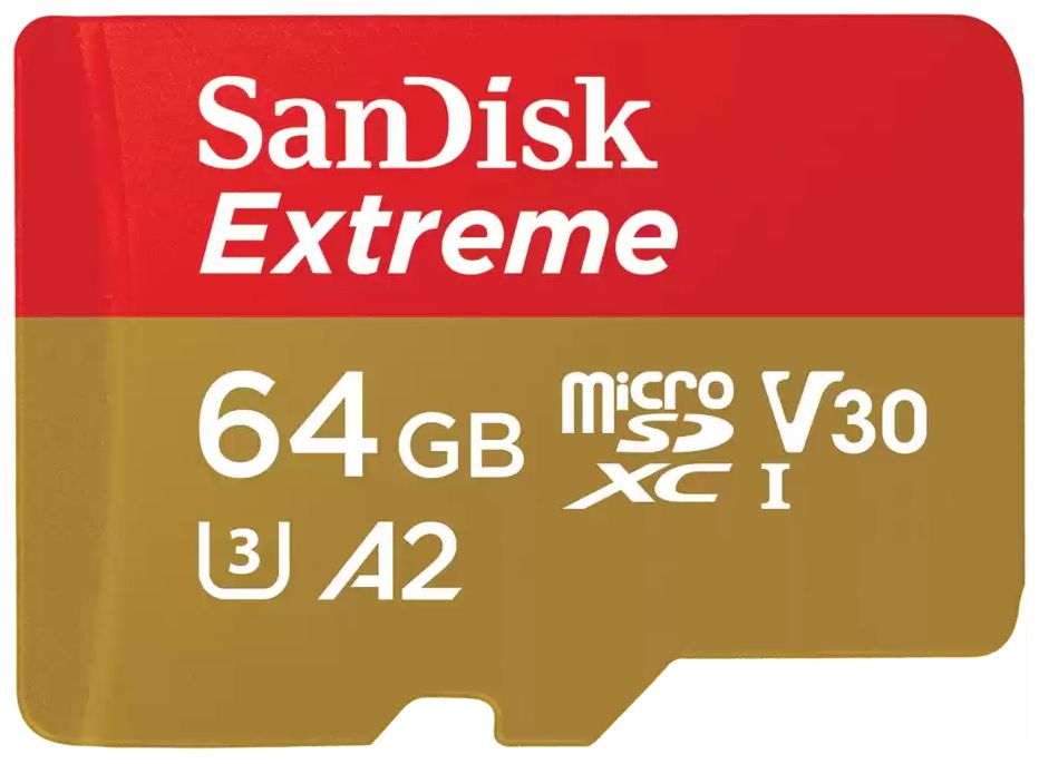 Extreme A2 MicroSDXC Speicherkarte 64 GB Class 3 (U3) Klasse 10 