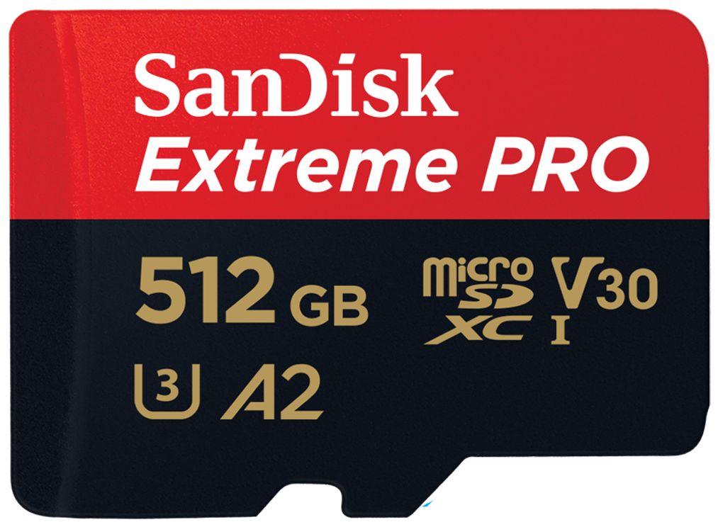 Extreme Pro MicroSDXC Speicherkarte 512 GB Class 3 (U3) Klasse 10 