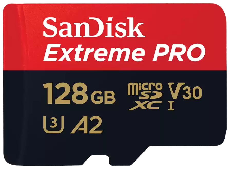 Extreme Pro A2 MicroSDXC Speicherkarte 128 GB Class 3 (U3) Klasse 10 