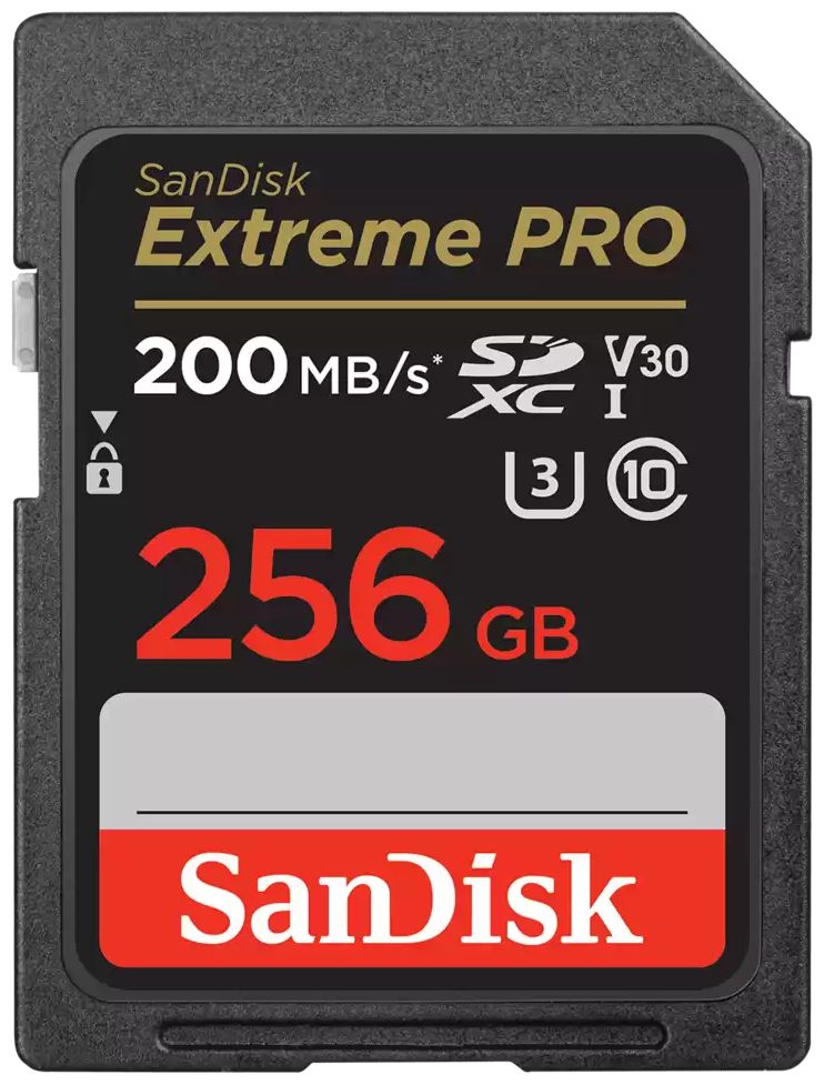 Extreme Pro SDXC Speicherkarte 256 GB Class 3 (U3) Klasse 10 