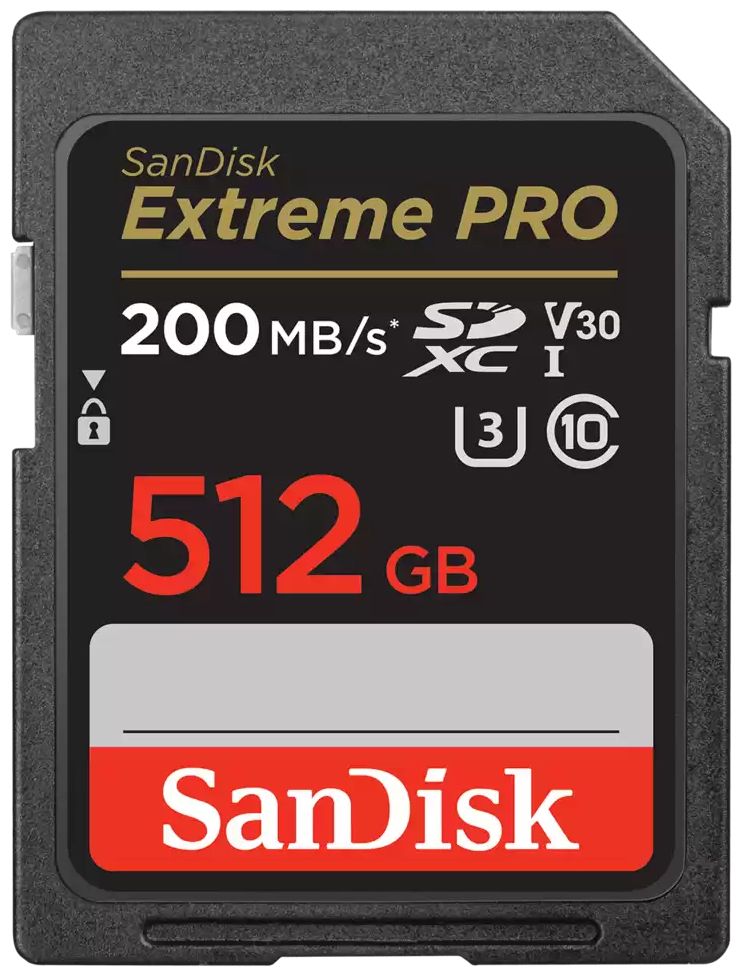 Extreme Pro SDXC Speicherkarte 512 GB Class 3 (U3) Klasse 10 