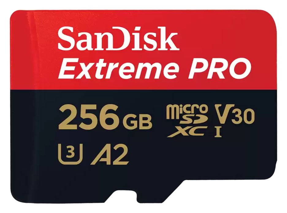 Extreme Pro A2 MicroSDXC Speicherkarte 256 GB Class 3 (U3) Klasse 10 