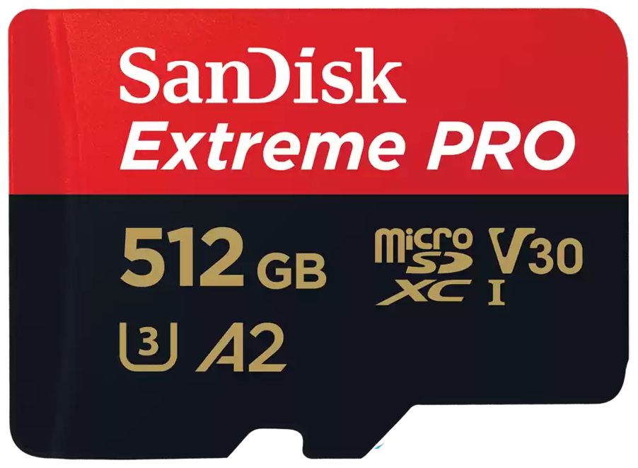 Extreme Pro A2 MicroSDXC Speicherkarte 512 GB Class 3 (U3) Klasse 10 
