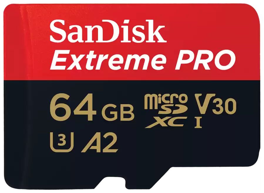 Extreme Pro A2 MicroSDXC Speicherkarte 64 GB Class 3 (U3) Klasse 10 