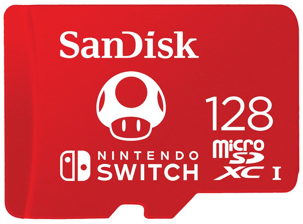 microSDXC für Nintendo Switch MicroSDXC Speicherkarte 128 GB Class 3 (U3) 