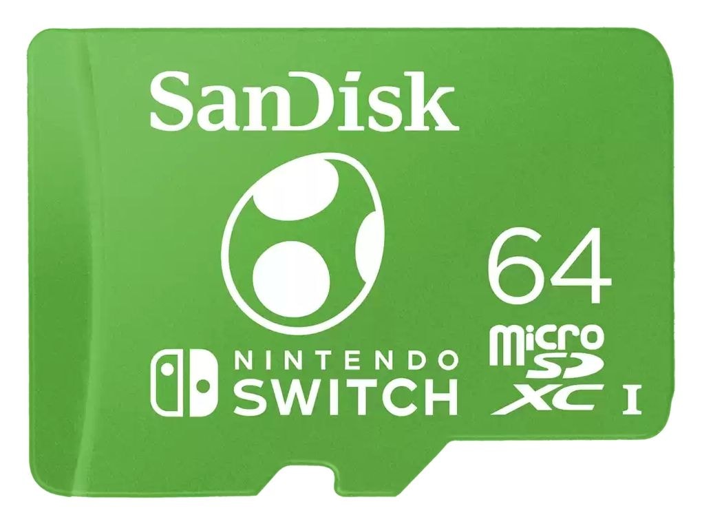 Nintendo Switch Yoshi Edition MicroSDXC Speicherkarte 64 GB 