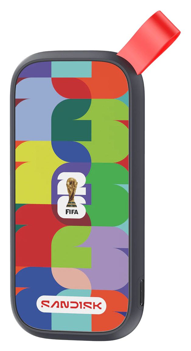 Portable FIFA World Cup 2026 Edition 1 TB SSD  (Mehrfarbig) 
