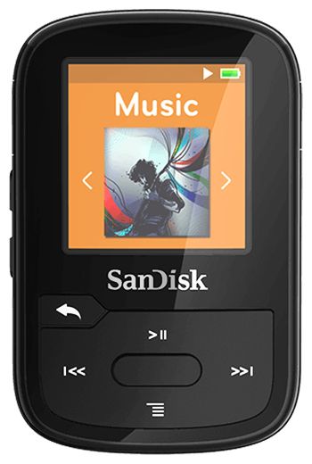 Clip Sport Plus MP3-Player 1,44'' 16GB Bluetooth-Technologie 
