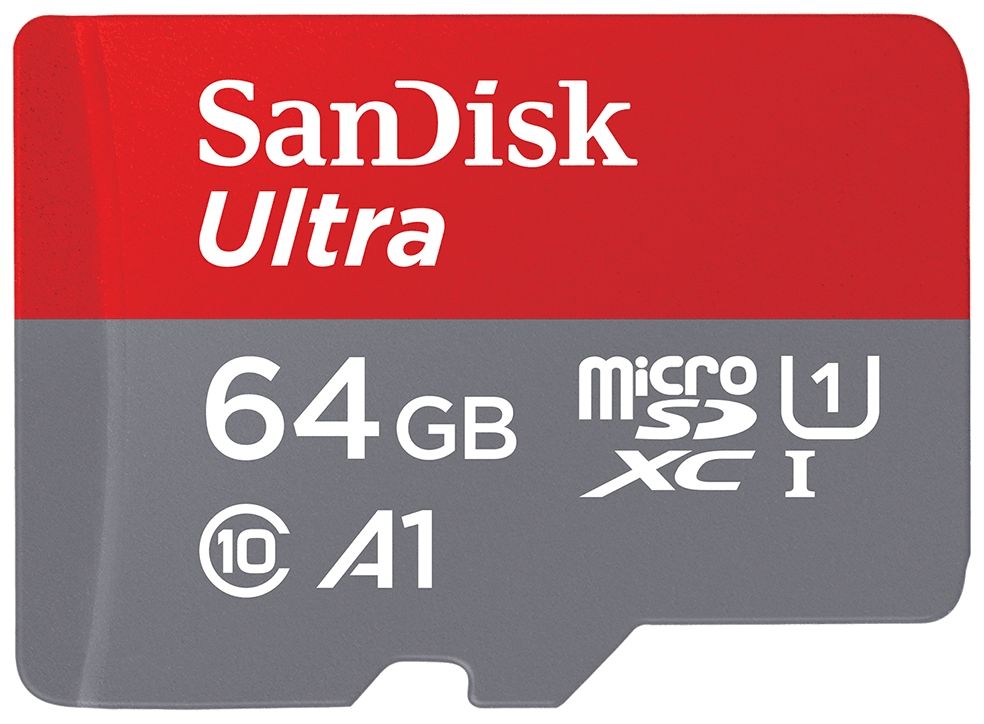 Ultra A1 MicroSDXC Speicherkarte 64 GB Class 1 (U1) Klasse 10 