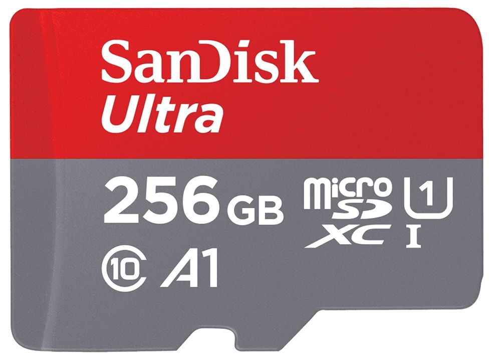 Ultra A1 MicroSDXC Speicherkarte 256 GB Class 1 (U1) Klasse 10 
